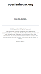 Mobile Screenshot of openlanhouse.org